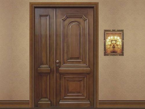 网红工艺木门图片,匠心独运，家居美学新风尚